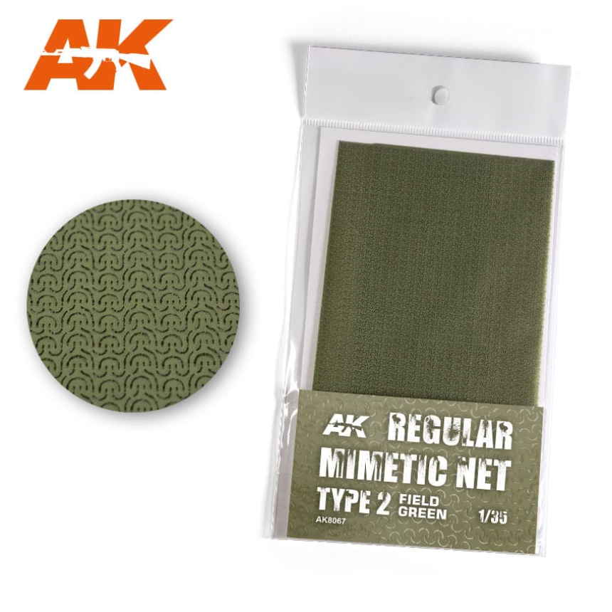 REGULAR CAMOUFLAGE NET Type 2 FIELD GREEN