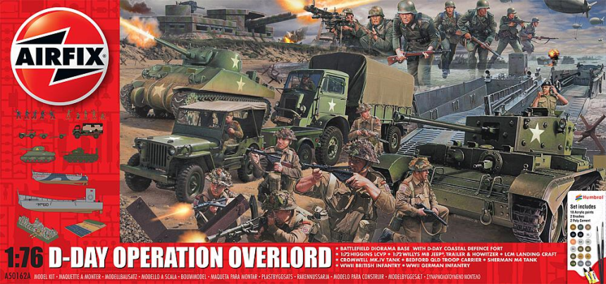1/76 D-Day 75th An. Operation Overlord Gift Set