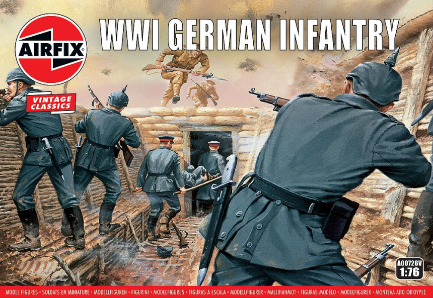 1/76 WWI Geran Infantry