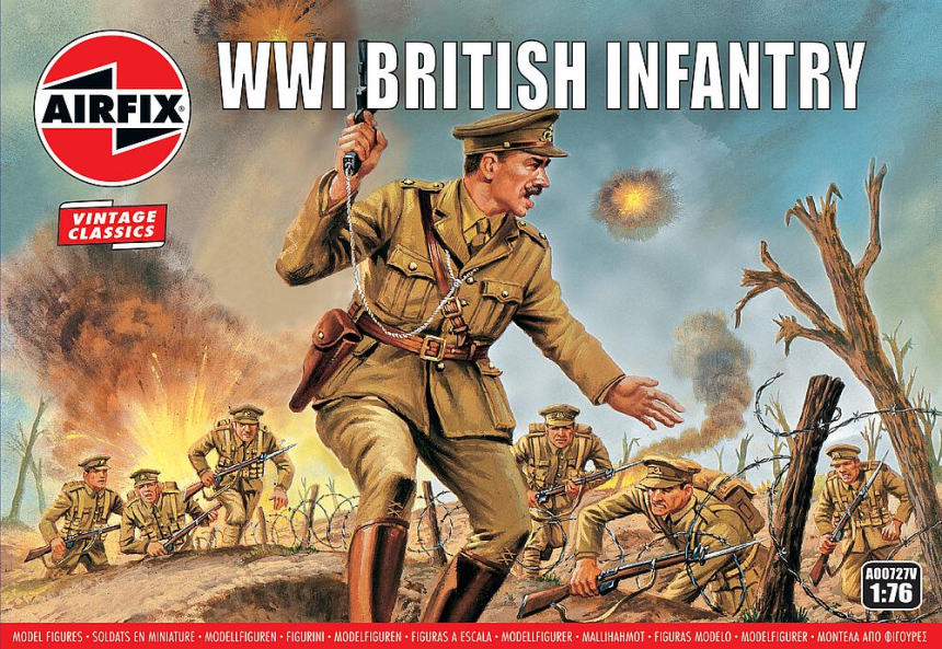 1/76 WWI Britische Infanterie