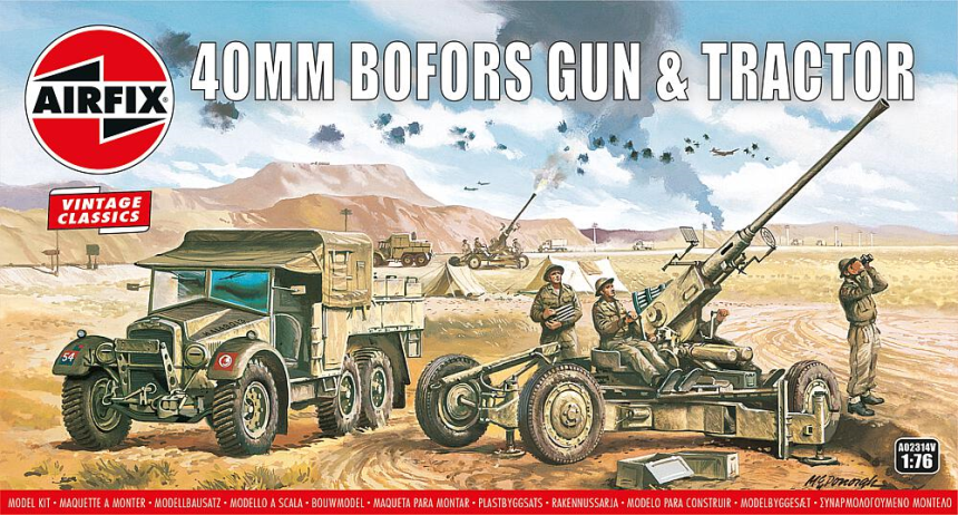 1/76 Bofors Gu &amp;amp; Tractor