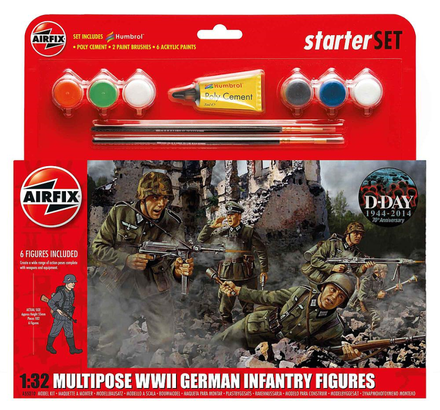 1/32 WWII German Infantry Mul