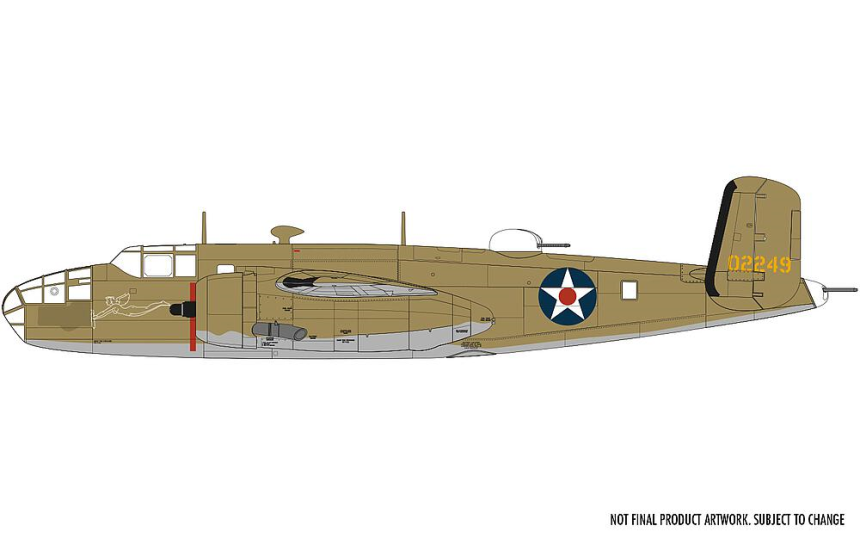 1/72 North American B25B Mitc