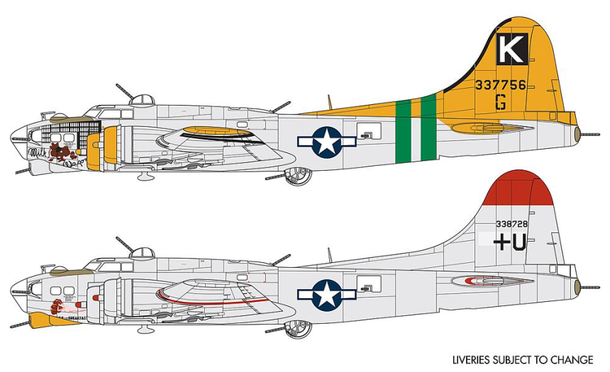 1/72 Boeing B17G Flying Fortr