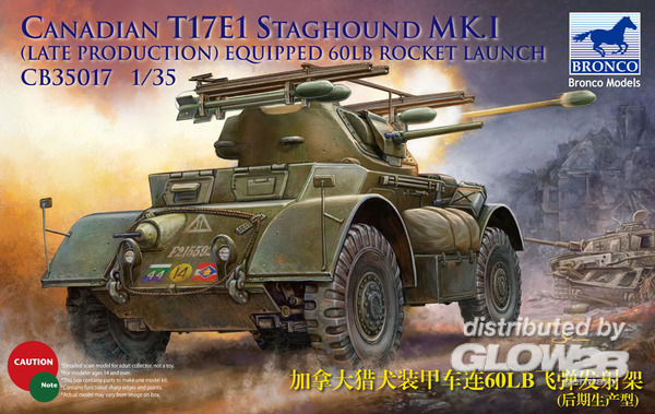1/35Canadian Staghound Mk.I Late Production