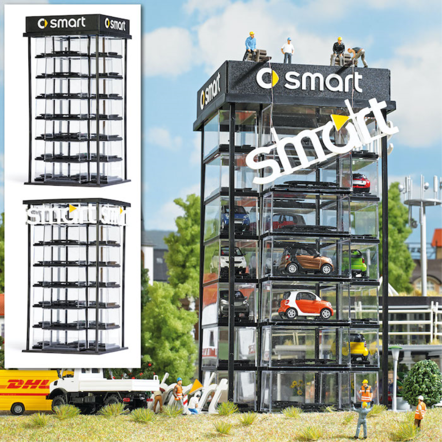H0 Smart Car Tower H0
