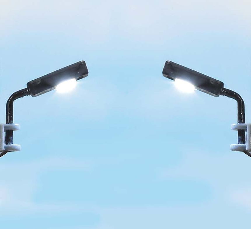 H0 2 Industrie-Wandlampen H0
