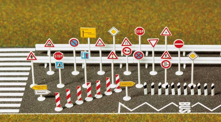 H0 Verkehrszeichen H0