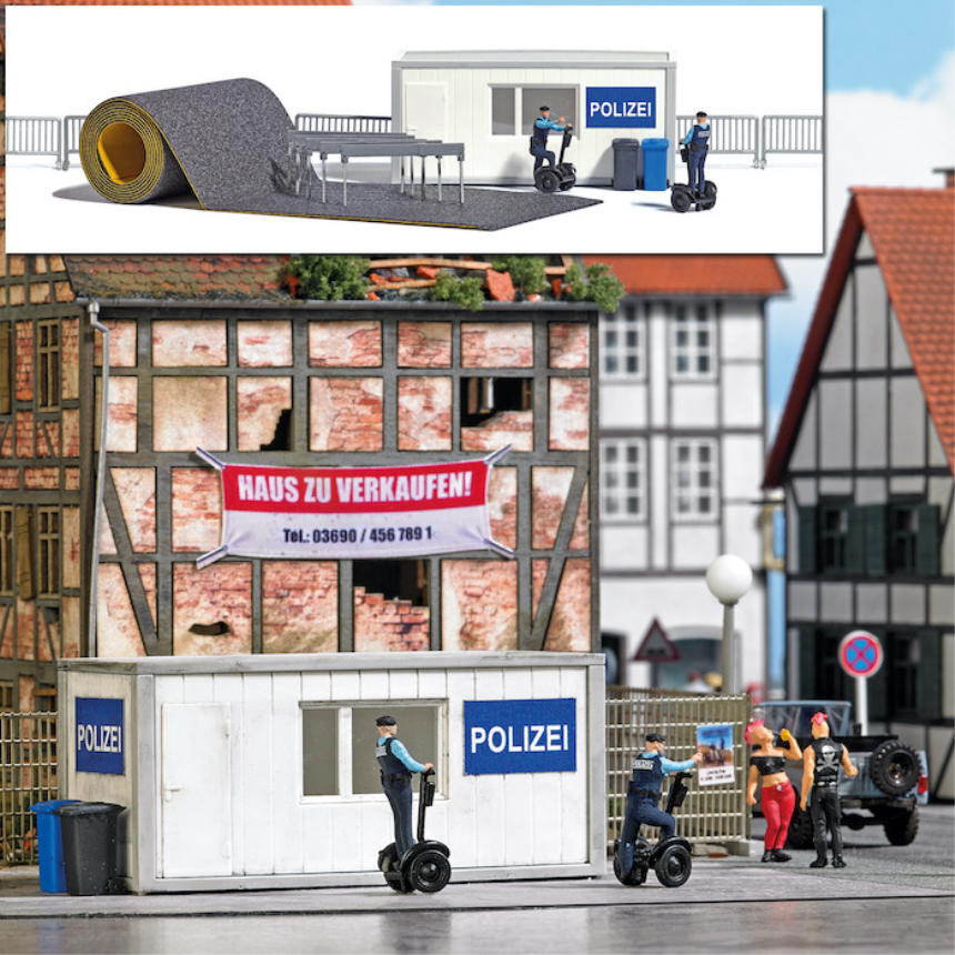 H0 A-Set: Polizeistation H0