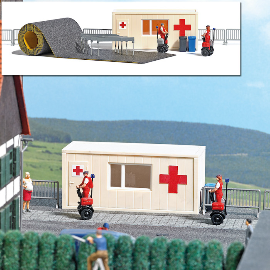H0 A-Set: Sanit&#228;tsstation H0