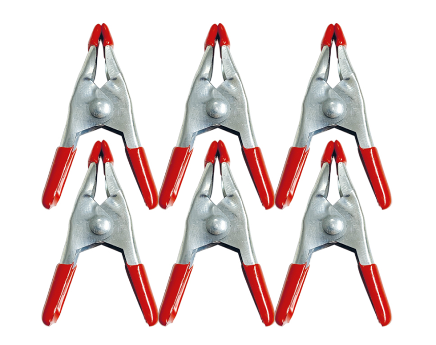 Metall Spannzwingen Set 6 tlg 50mm