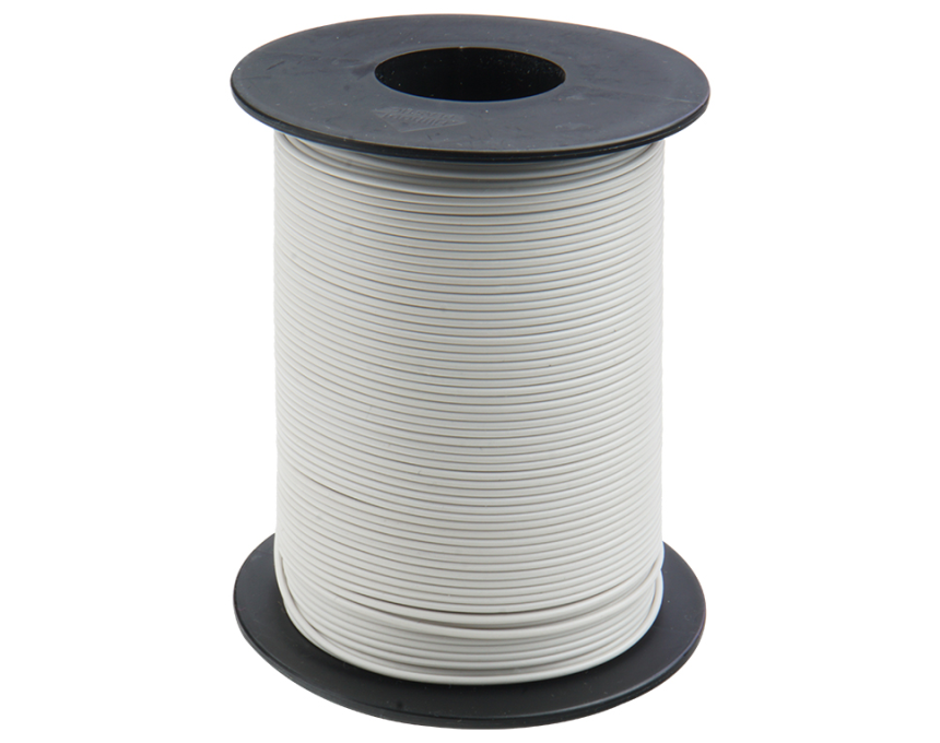 Kupferlitze  0.14mm / 100m Weiss