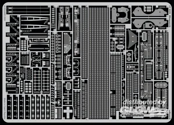 1/700Schlachtschiff Bismarck f&amp;#252;r Dragon Bausatz