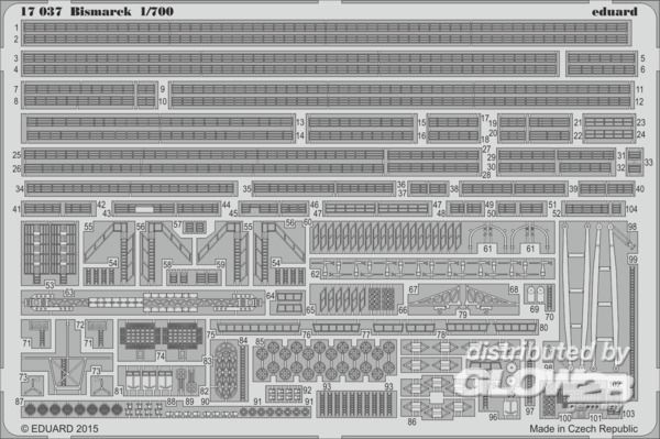 1/700Bismarck 1/700 STEEL for Revell