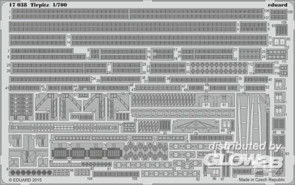 1/700 Tirpitz 1/700 STEEL for Revell