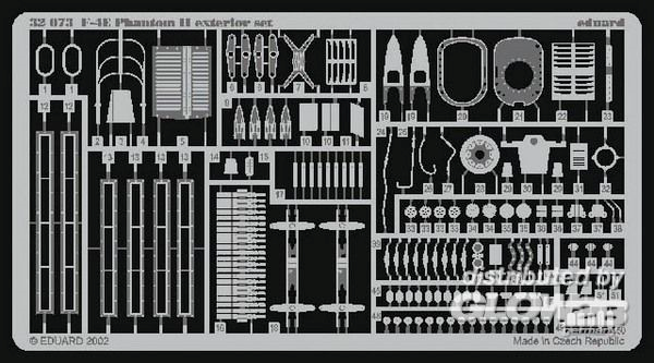 1/32F-4E Phantom II Exterior set f&amp;#252;r Tamiya Bausatz