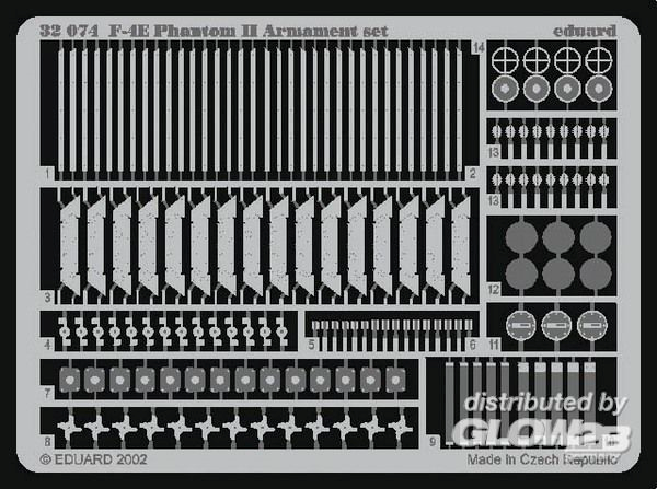 1/32F-4E Phantom Armament set f&amp;#252;r Tamiya Bausatz