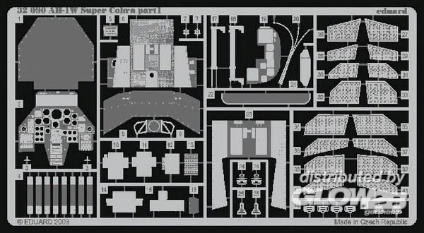 1/35AH-1W Super Cobra interior f&amp;#252;r Academy Bausatz