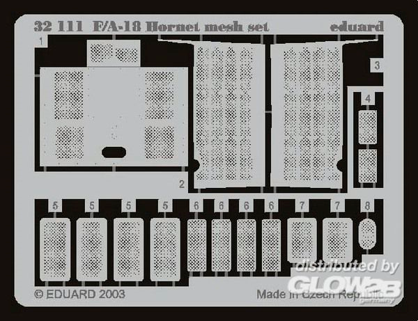 1/32F/A-18 Hornet mesh set