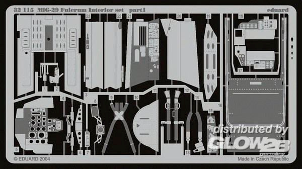 1/32MiG-29 Fulcrum Interior f&amp;#252;r Revell Bausatz