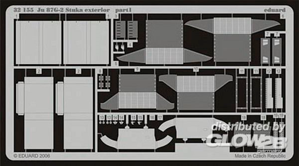 1/32Ju 87G-2 Stuka exterior f&#252;r Hasegawa Bausatz