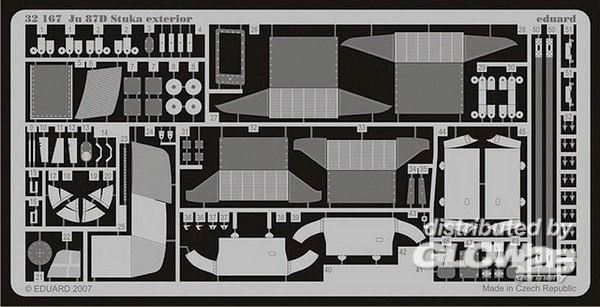 1/32Ju-87D Stuka exterior f&amp;#252;r Hasegawa Bausatz