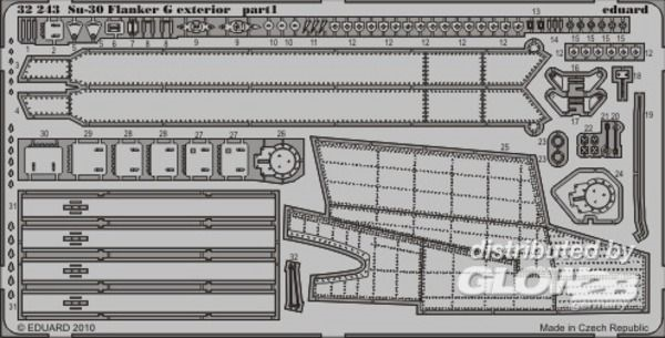 1/32 Su-30 Flanker G exterior for Trumpeter