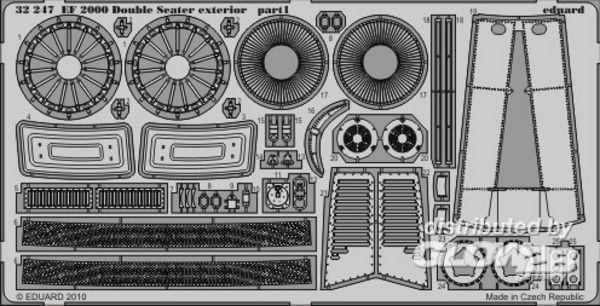 1/32 EF 2000 Double Seater exterior (TRU)