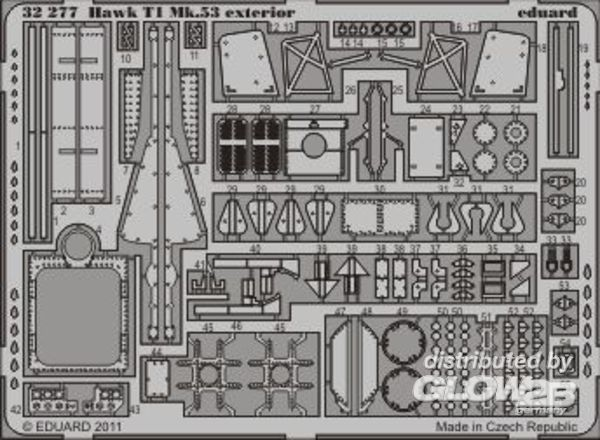 1/32 Hawk T1 Mk.53 exterior for Revell