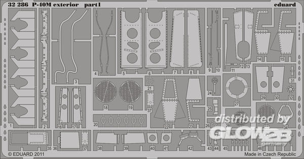 1/32 P-40M exterior for Hasegawa