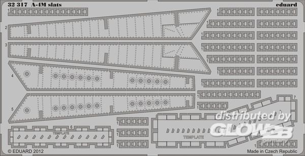 1/32 A-4M slats for Trumpeter