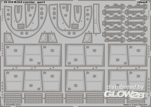 1/32 B-25J exterior for HK Models