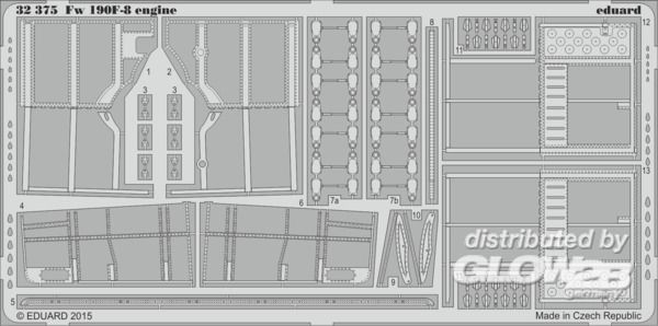 1/32 Fw 190F-8 engine for Revell