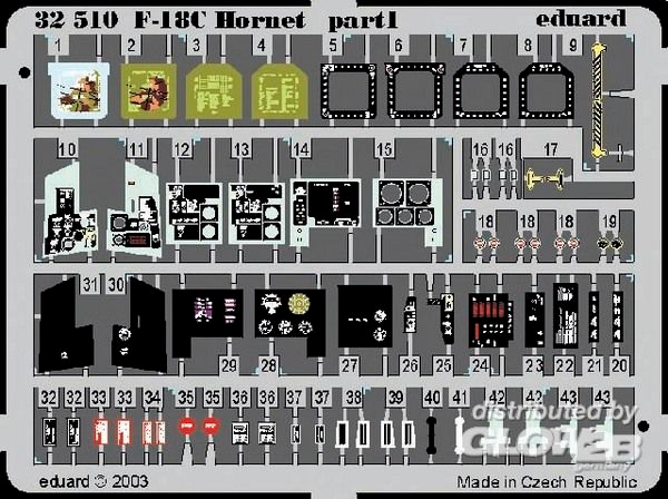 1/32F-18C interior f&#252;r Academy Bausatz