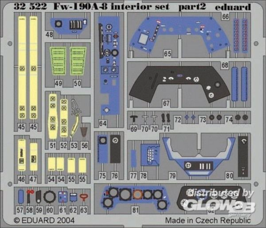 1/32Fw 190A-8 Interior