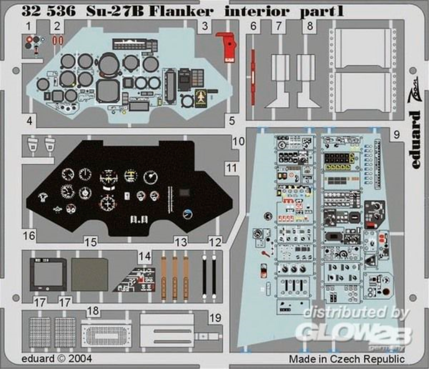 1/32Su-27B Flanker Interior