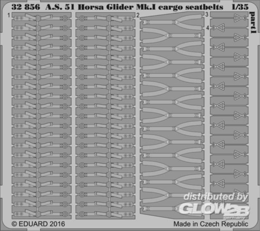 1/35A.S. 51 Horsa Glider Mk.I cargo seatbelt