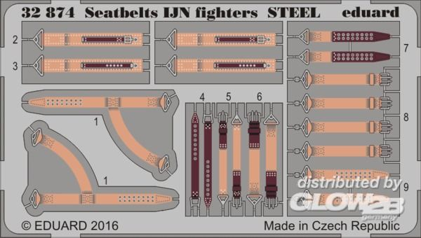 1/32Seatbelts IJN fighters STEEL