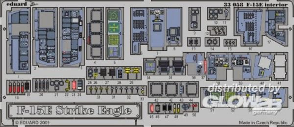 1/32 F-15E interior S.A. (TAM)