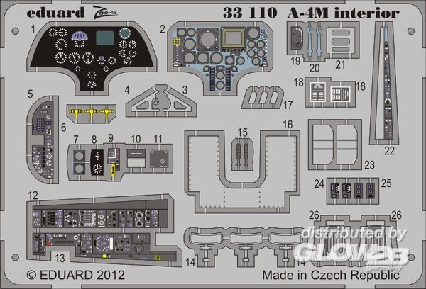 1/32 A-4M interior S.A. for Trumpeter