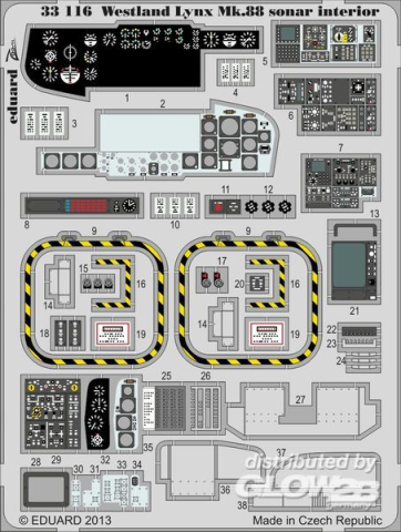 1/32Lynx Mk.88 sonar interior S.A. f. REV