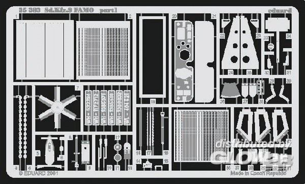 1/35Sd.Kfz. 9 FAMO Foto&#228;tzsatz