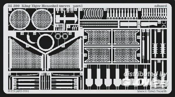 1/35K&#246;nigstiger mit Henschelturm Foto&#228;tzsatz