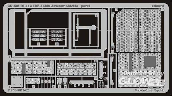 1/35M-113 IDF Zelda Sch&#252;rzen Foto&#228;tzsatz