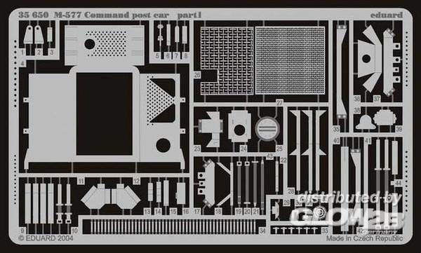 1/35M-577 US Armoured Command Post Car Foto&#228;tzsatz