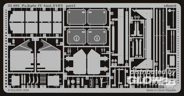 1/35Pz. Kpfwg.IV Ausf. F 1/F 2 Foto&amp;#228;tzsatz