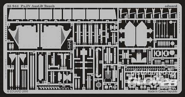 1/35Pz.IV Ausf.D Tauch F&#252;r Tristar-Bausatz 023