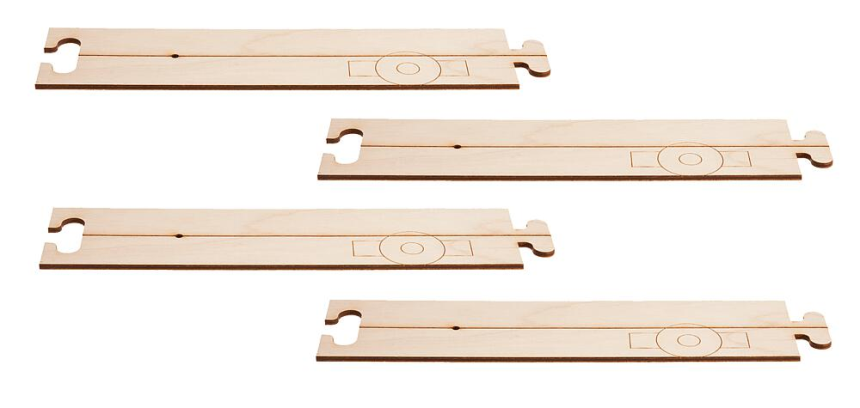 H0 CS Laser-Street Fahrbahn gerade 212,5mm