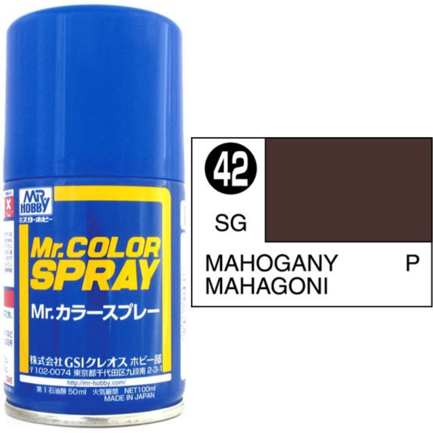 Mr. Color Spray Mahagony seidenglanz  100ml