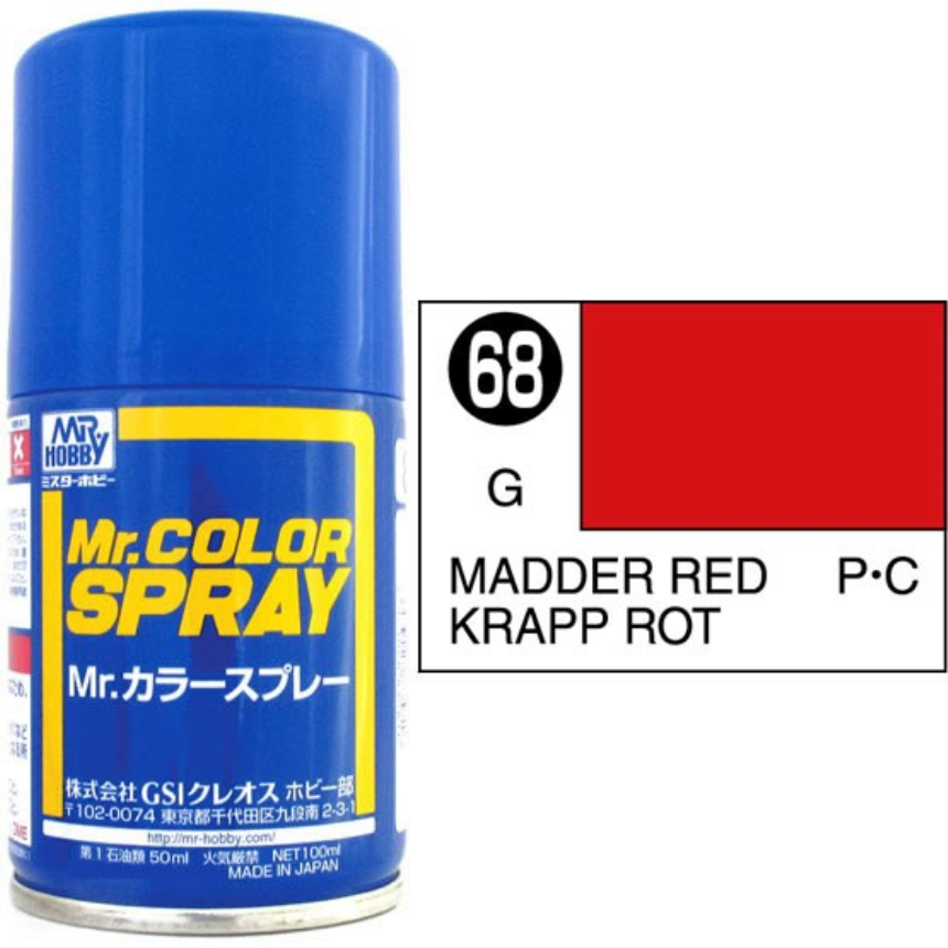 Mr. Color Spray Krapprot glanz  100ml